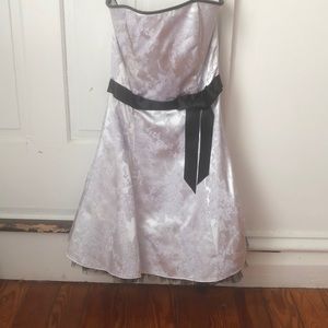 Jessica McClintock strapless formal dress